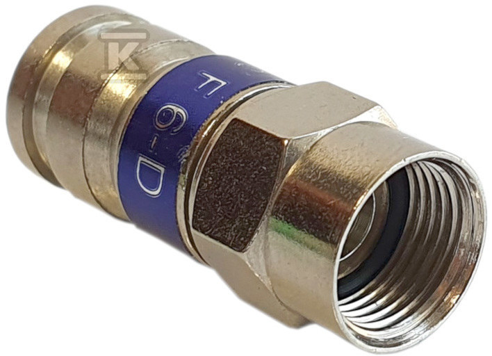 F-type compression coaxial connector - 2973